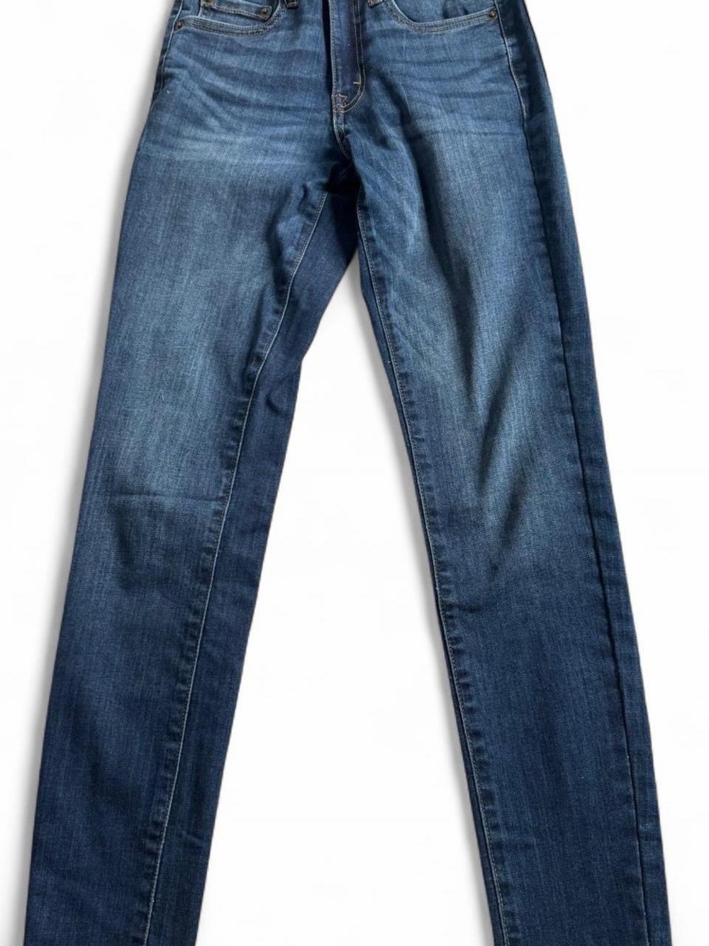 Aeropostale Women's Skinny Jeans - Dark Indigo Blue